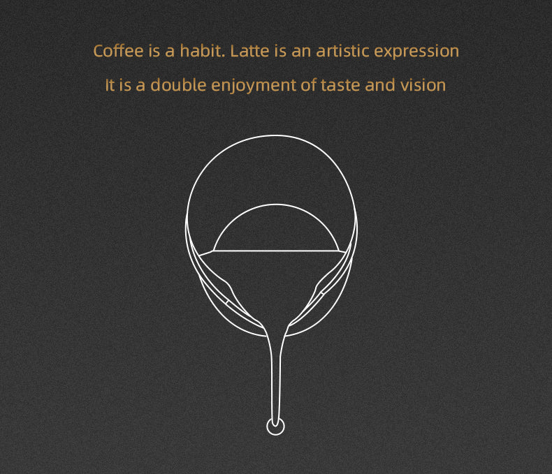MHW-3BOMBER pichet à lait sans poignée noir 400 ml - Coffee Coaching Club