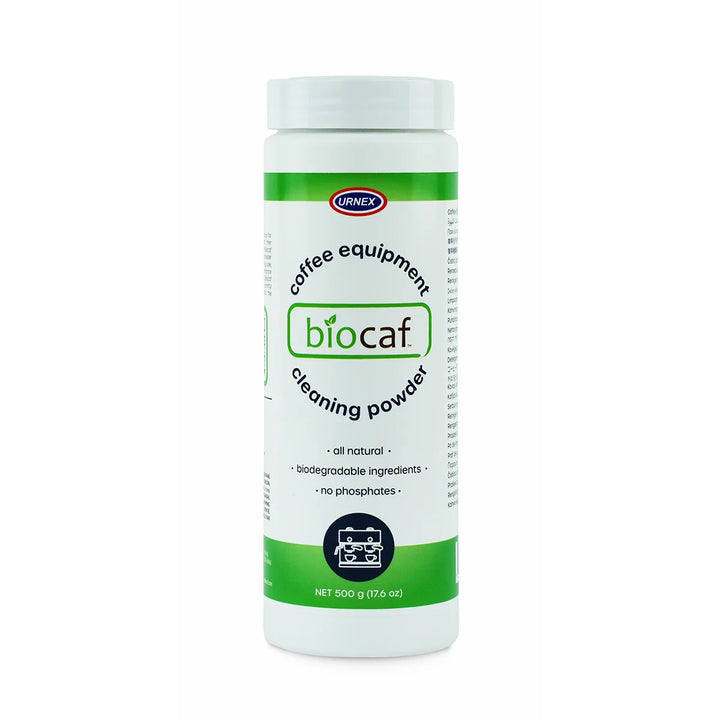 Urnex Biocaf Reinigungspulver 500g - Coffee Coaching Club