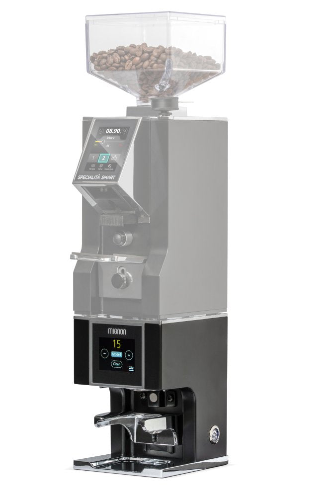 Eureka Mignon Automatic Tamper im Workflow - Coffee Coaching Club 3