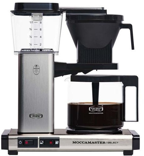 Moccamaster KBG Select filter coffee machine - Swiss version - color selection - Coffee Coaching Club