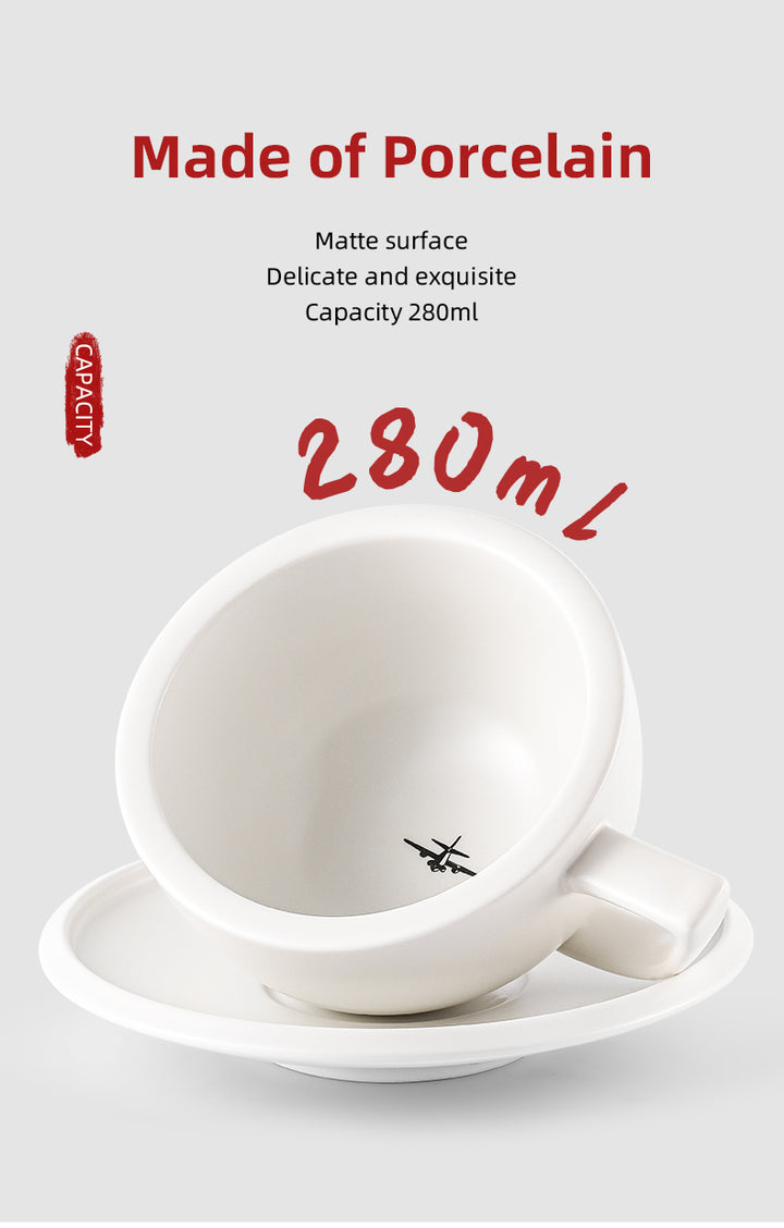 MHW 3BOMBER Tazza in Ceramica 280 ml Albicocca - Coffee Coaching Club