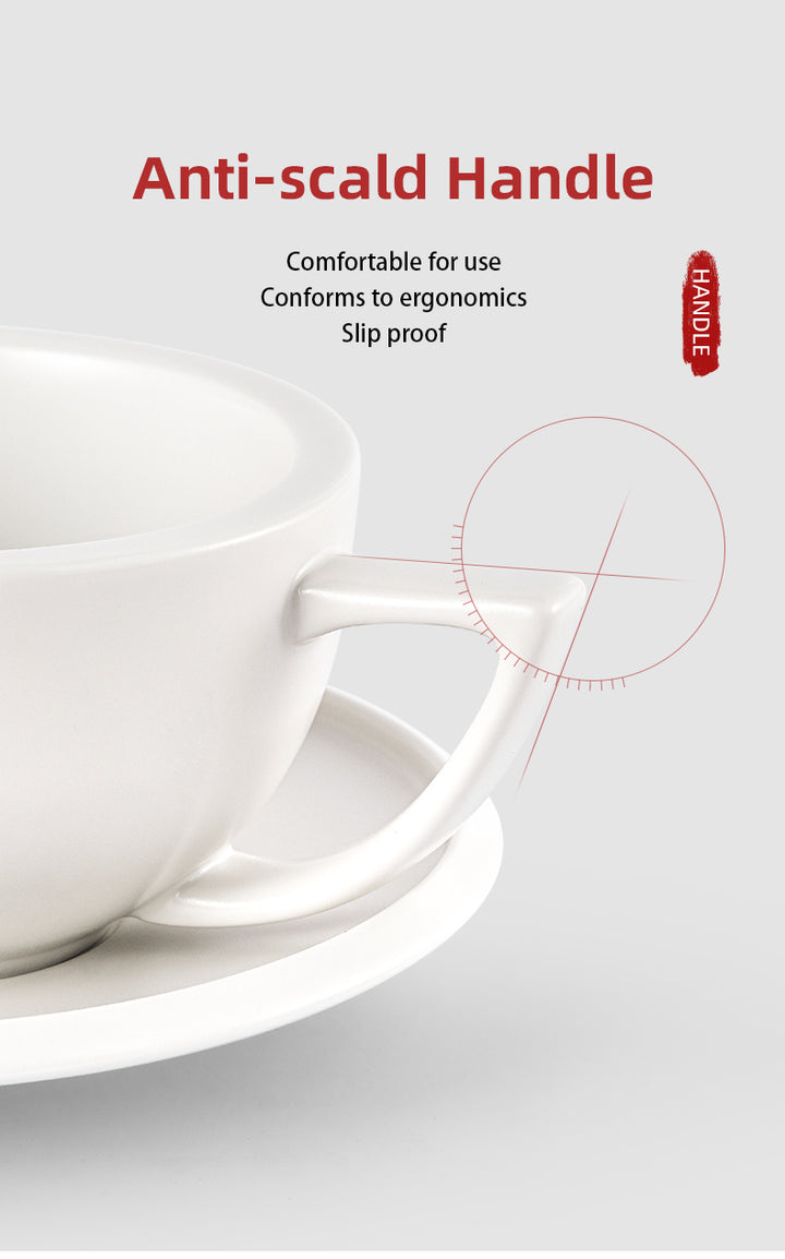 MHW 3BOMBER Tazza in Ceramica 280 ml Albicocca - Coffee Coaching Club