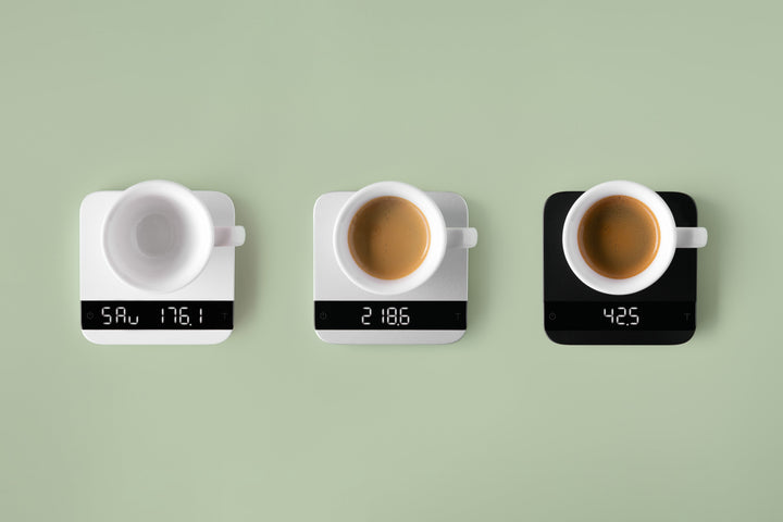 Acaia Lunar 2021 Bilancia da Espresso Argento - Coffee Coaching Club