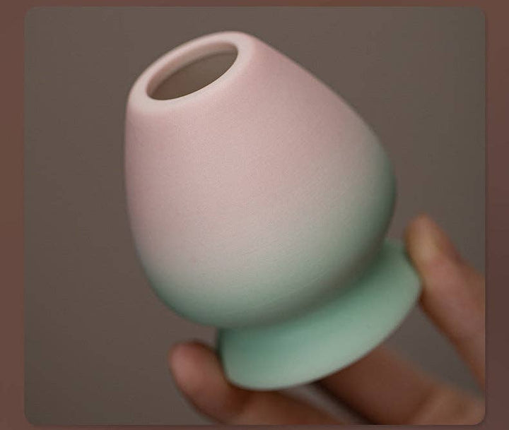 Gohobi - Gohobi Ceramic Matcha Set 043, pink and green - Coffee Coaching Club GmbH