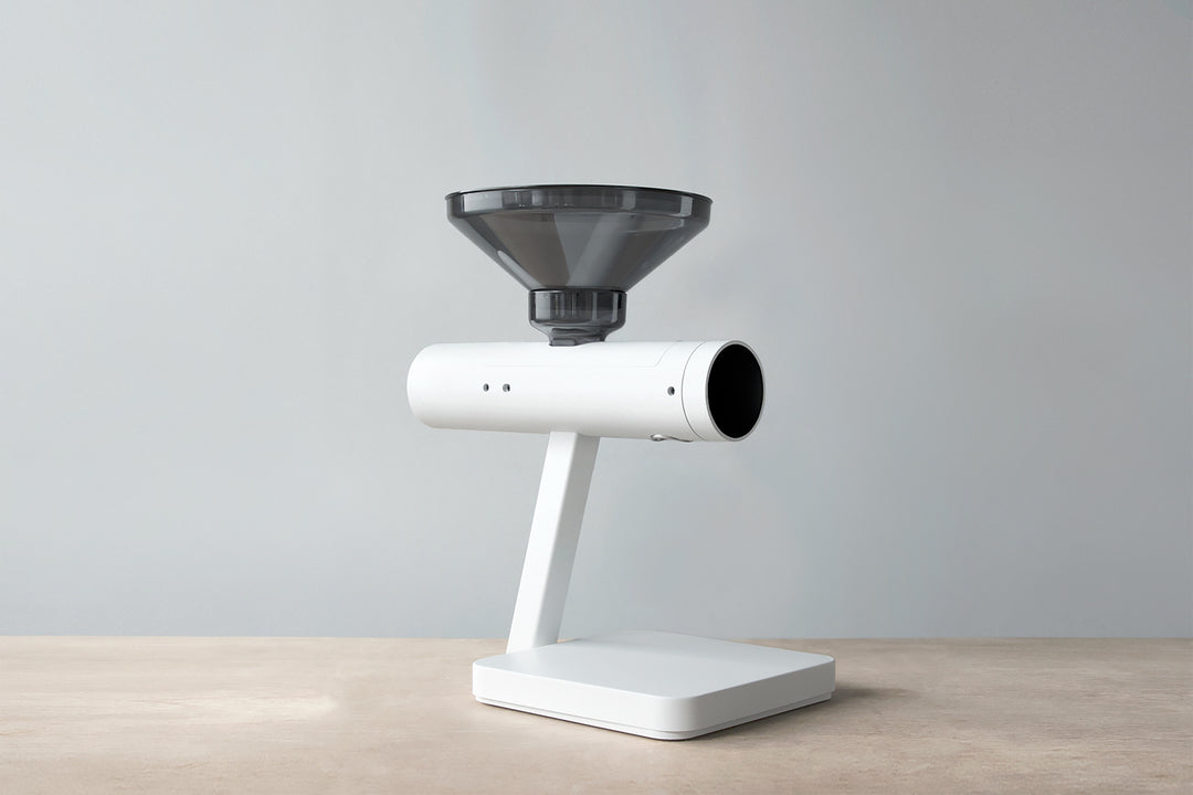 Acaia Orion, dosador automático de grãos - Branco fosco – Coffee Coaching Club 2