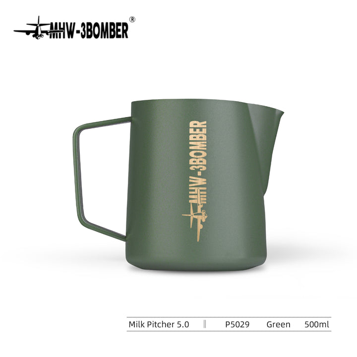 MHW-3BOMBER pichet à lait 5.0 vert mousse 500 ml - Coffee Coaching Club