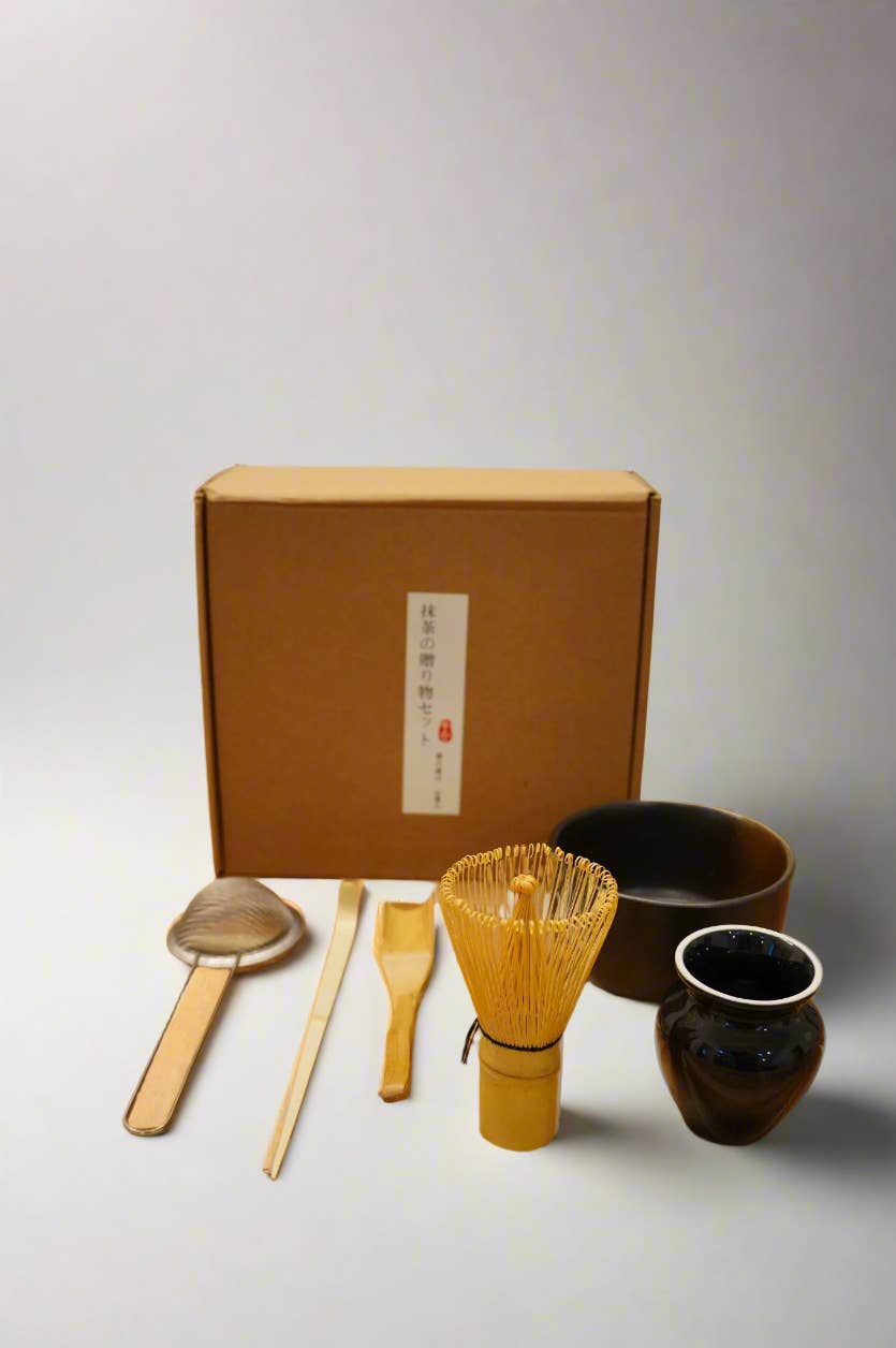 Matcha Set schwarz 6 Telig Coffee Coaching Club