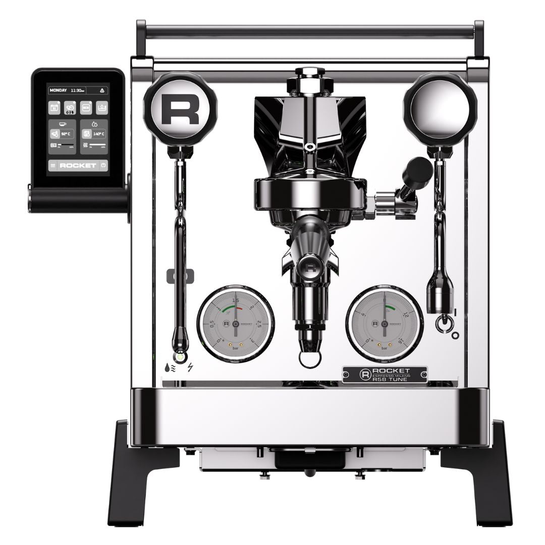 Rocket R58 Tune Chrome E61 Brühgruppe und Communication Pod - Coffee Coaching Club 2