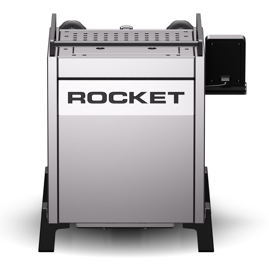 Rocket R58 Tune Chrome Rückseite und Festwasseranschluss - Coffee Coaching Club 6
