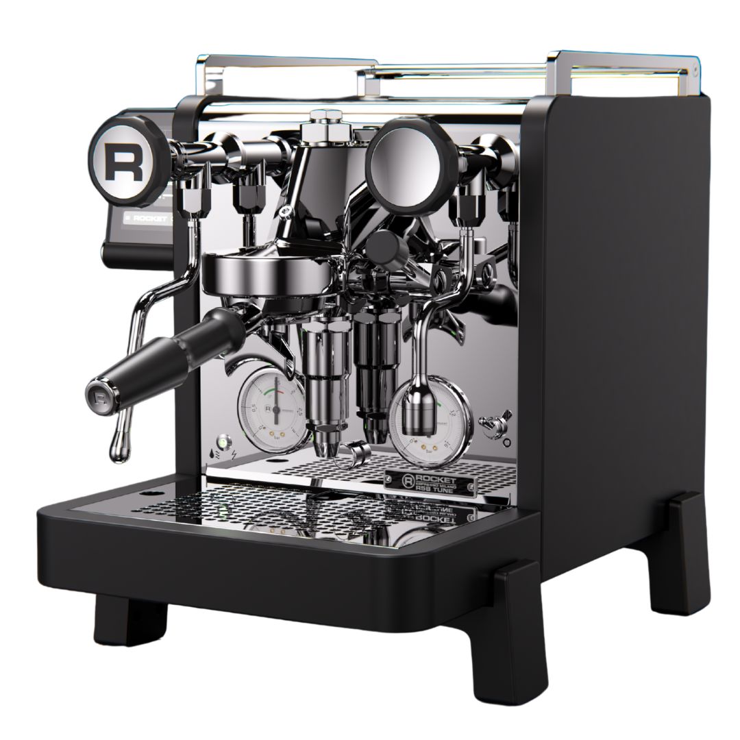 Rocket R58 Tune Matt Schwarz Dualboiler Espressomaschine - Coffee Coaching Club 1