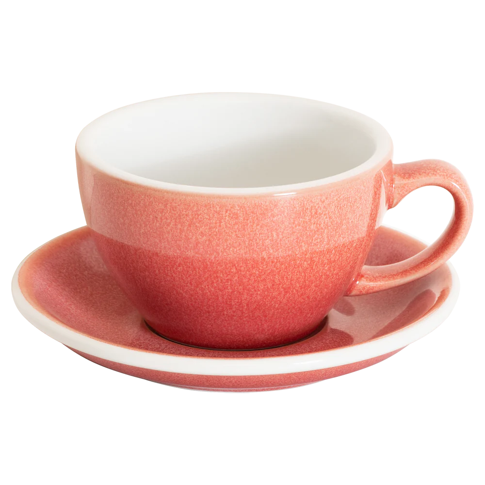 Tasse latte macchiato Loveramics Egg Potter Colors 300 ml avec soucoupe - Coffee Coaching Club