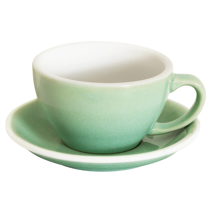 Tasse latte macchiato Loveramics Egg Potter Colors 300 ml avec soucoupe - Coffee Coaching Club