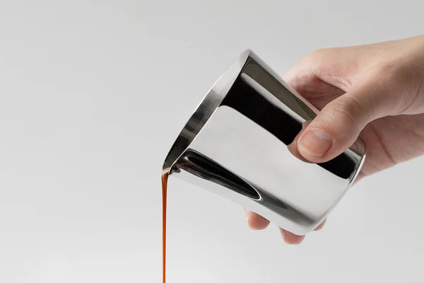 Acaia Cup avec bec verseur 120 ml, catch cup en acier inoxydable – Coffee Coaching Club 1