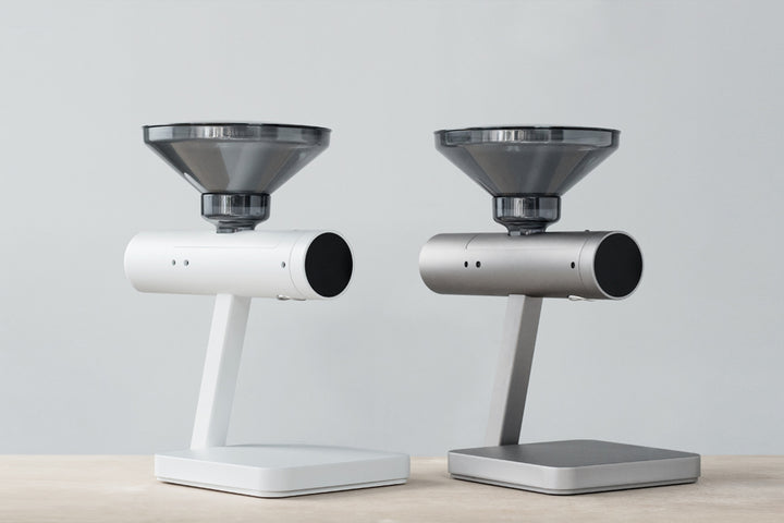 Acaia Orion, dosador de grãos - Branco fosco – Coffee Coaching Club 1