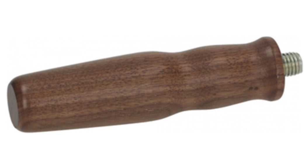 La Marzocco style portafilter handle made of walnut wood M12 - Coffee Coaching Club
