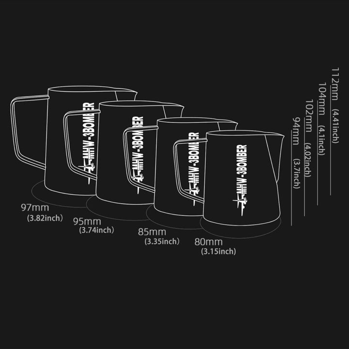 MHW-3BOMBER Flagship 5.0 Silver Spot 650 ml - Coffee Coaching Club