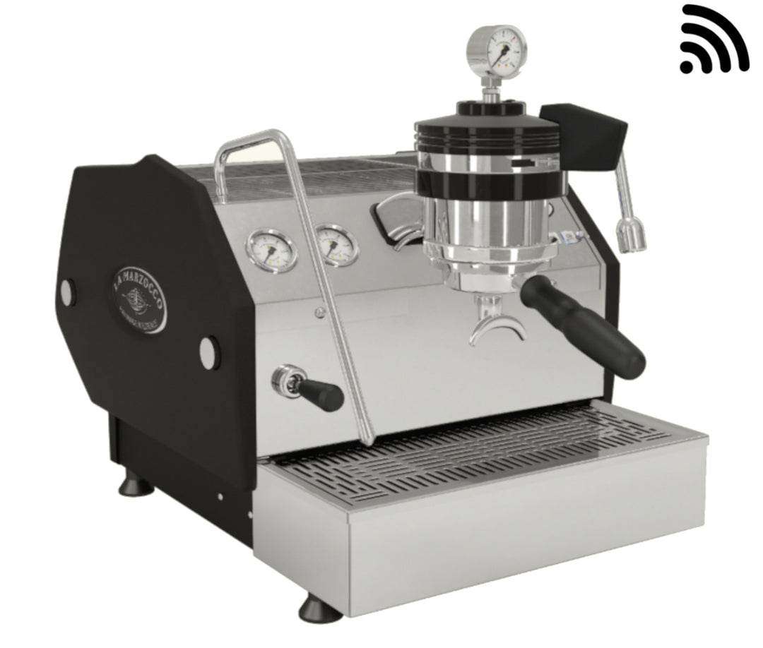La Marzocco GS3 MP, detalle del control de paleta – Coffee Coaching Club 2