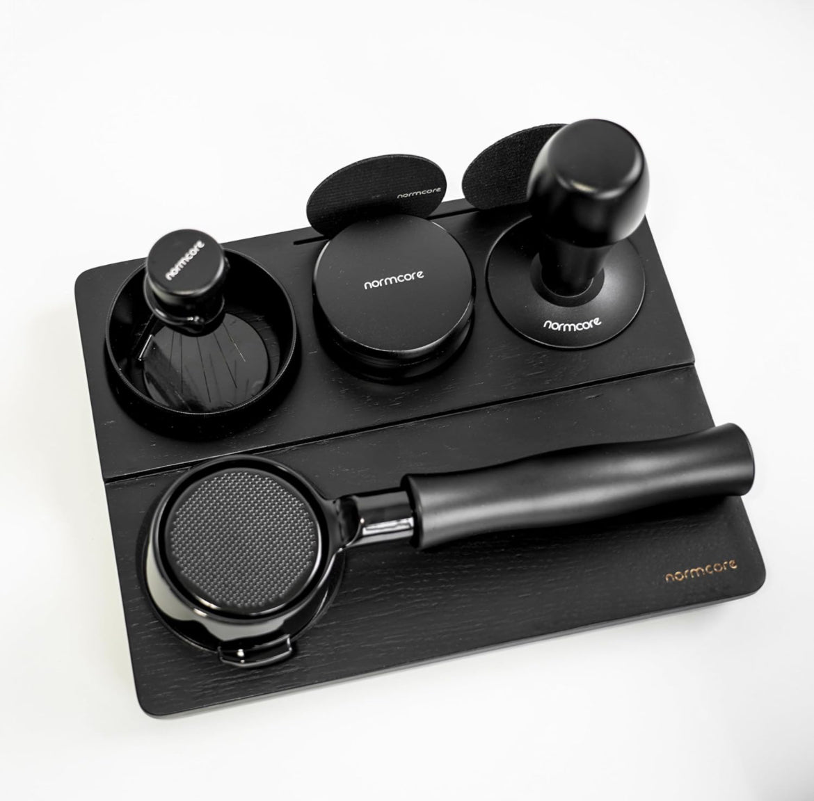 Normcore Tampmatte de madera, veta natural – Coffee Coaching Club 2