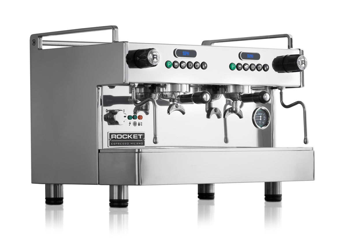 Rocket BOXER de 2 grupos, máquina de espresso profesional – Coffee Coaching Club 1