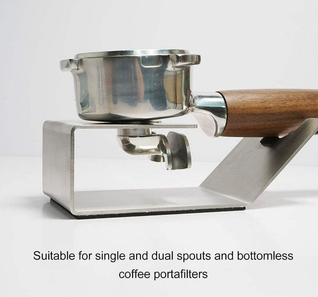 Tamperstation acero inoxidable - Coffee Coaching Club