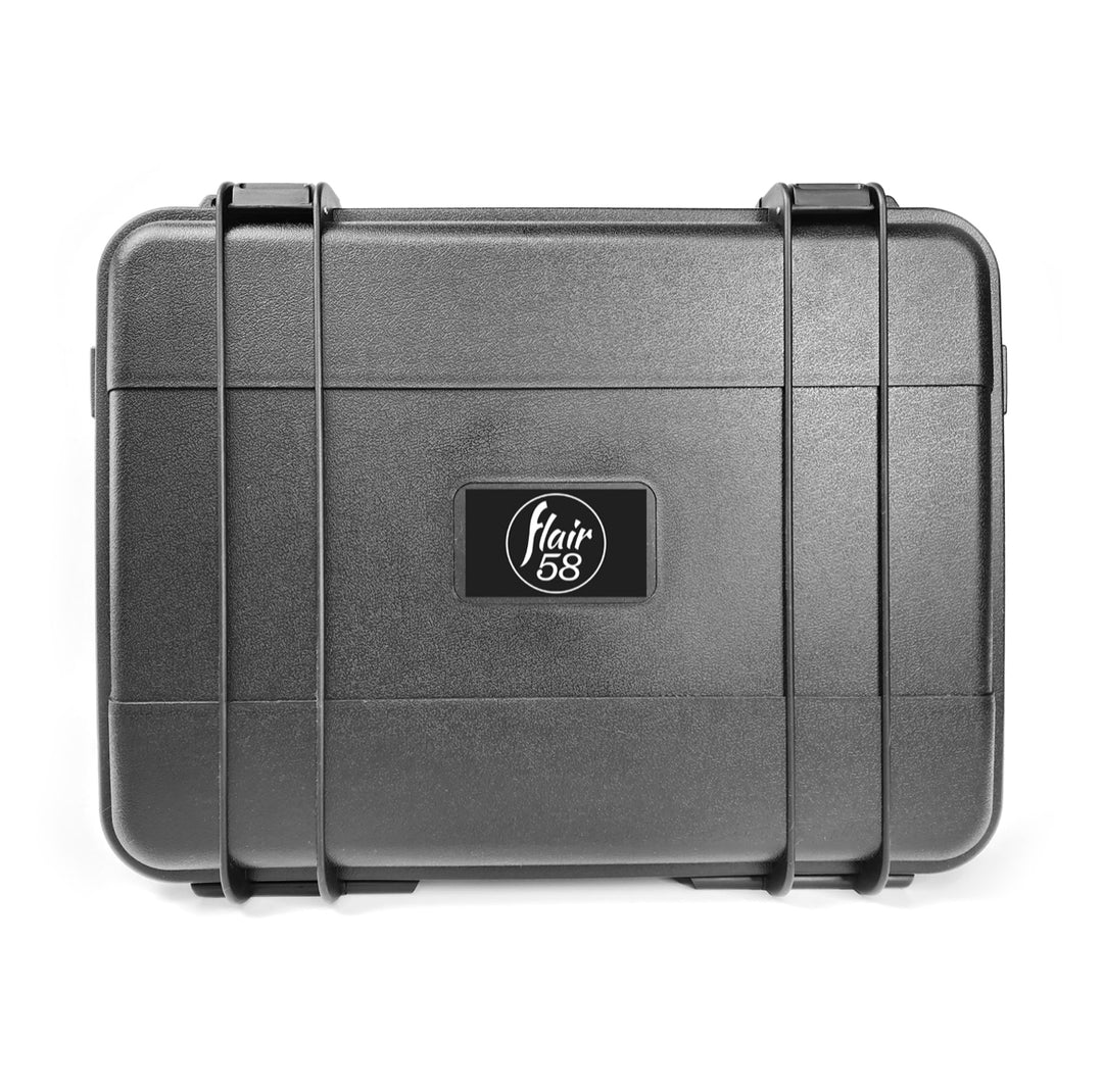 Flair 58 Hard Travel Case with custom-cut foam – Coffee Coaching Club 2