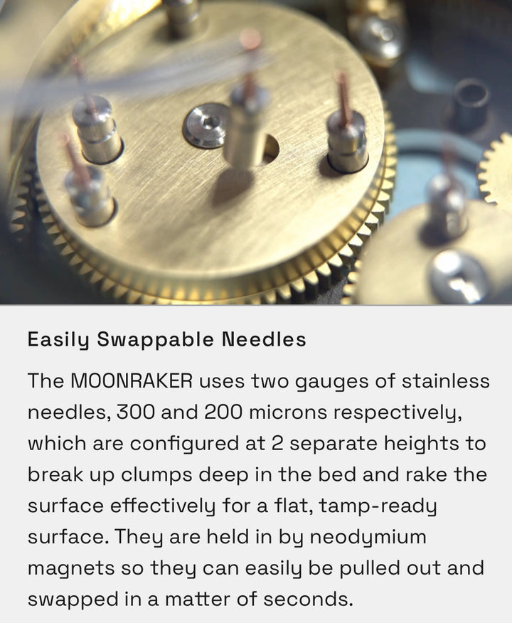 Weber Workshops Moonraker Standard WDT-Tool 58mm – Coffee Coaching Club 5