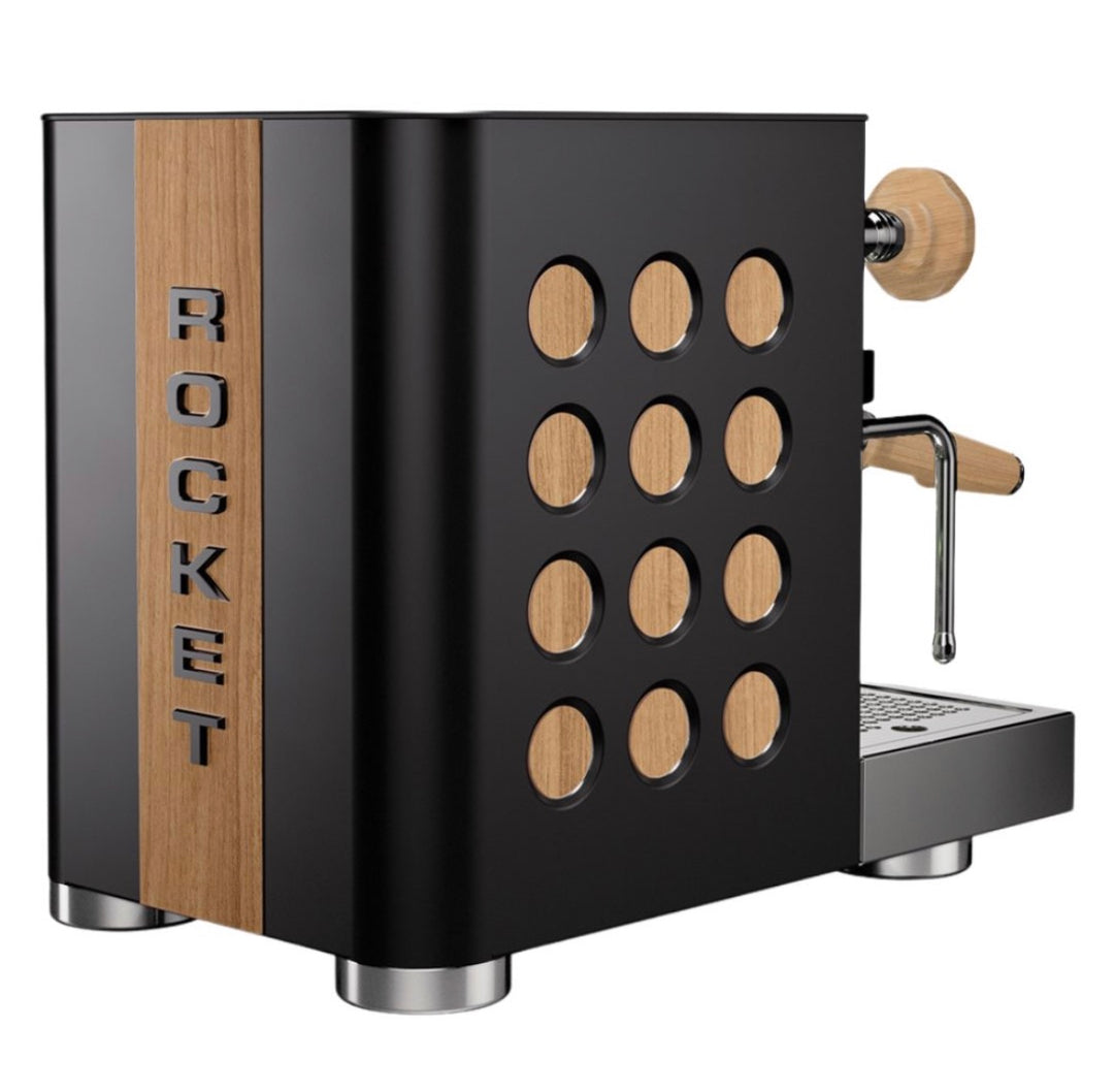 Rocket Appartamento TCA mit Holzelementen Zweikreiser-Espressomaschine – Coffee Coaching Club 7