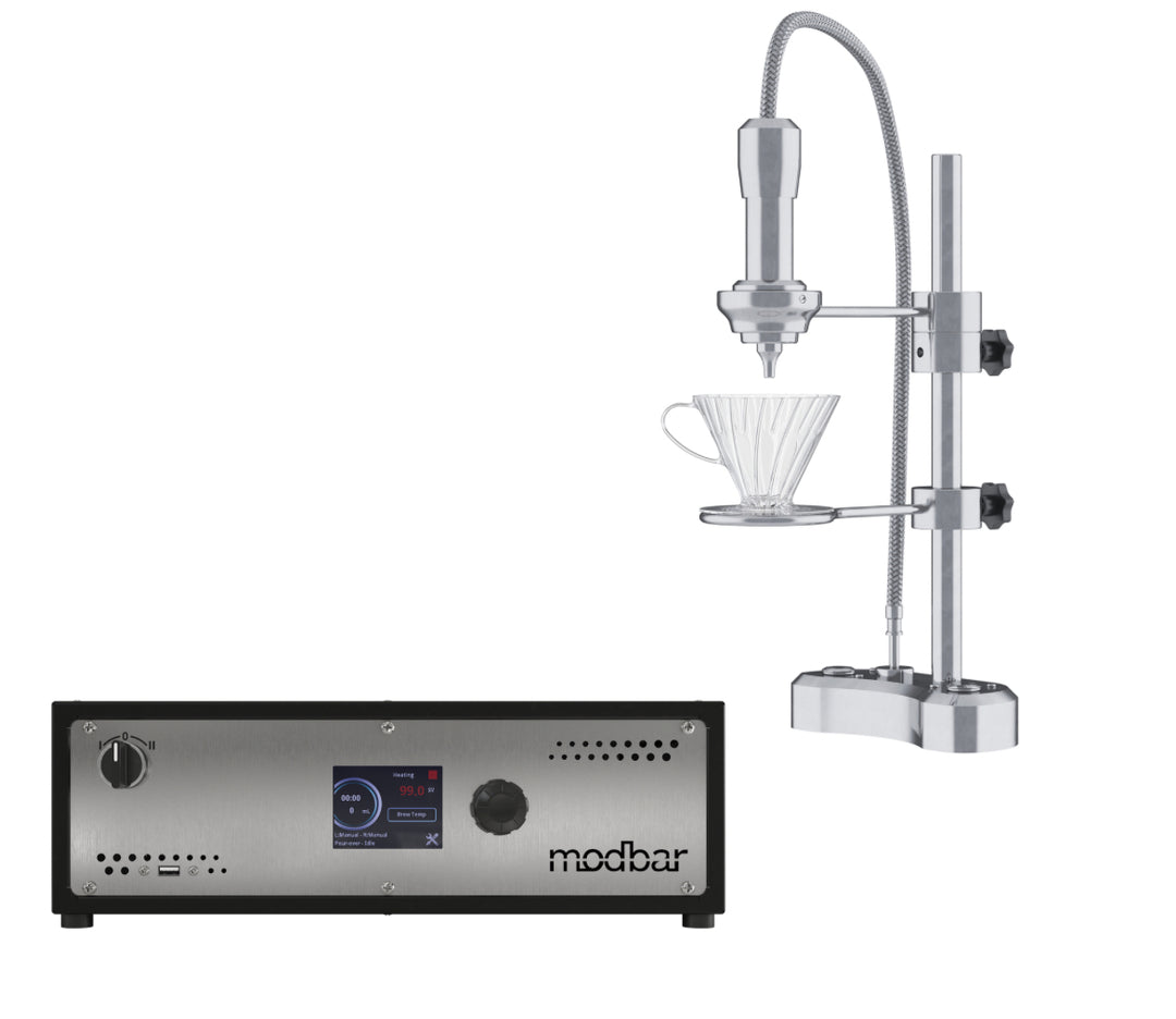 Modbar Pour Over (chrome) - Coffee Coaching Club