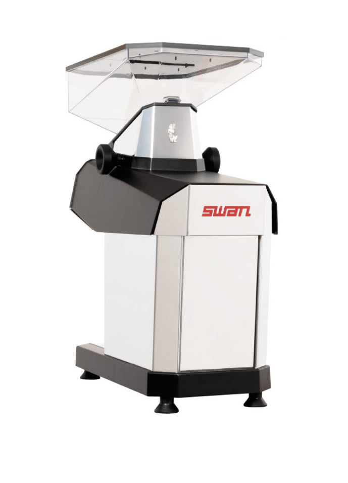 La Marzocco Swan espresso grinder – side view – Coffee Coaching Club 2