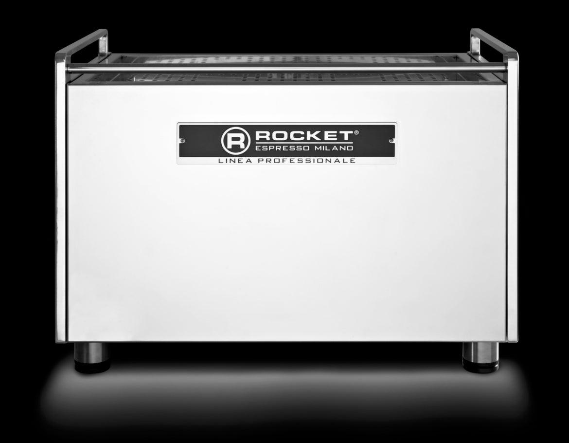 Rocket BOXER de 2 grupos, panel de control y dos grupos – Coffee Coaching Club 2