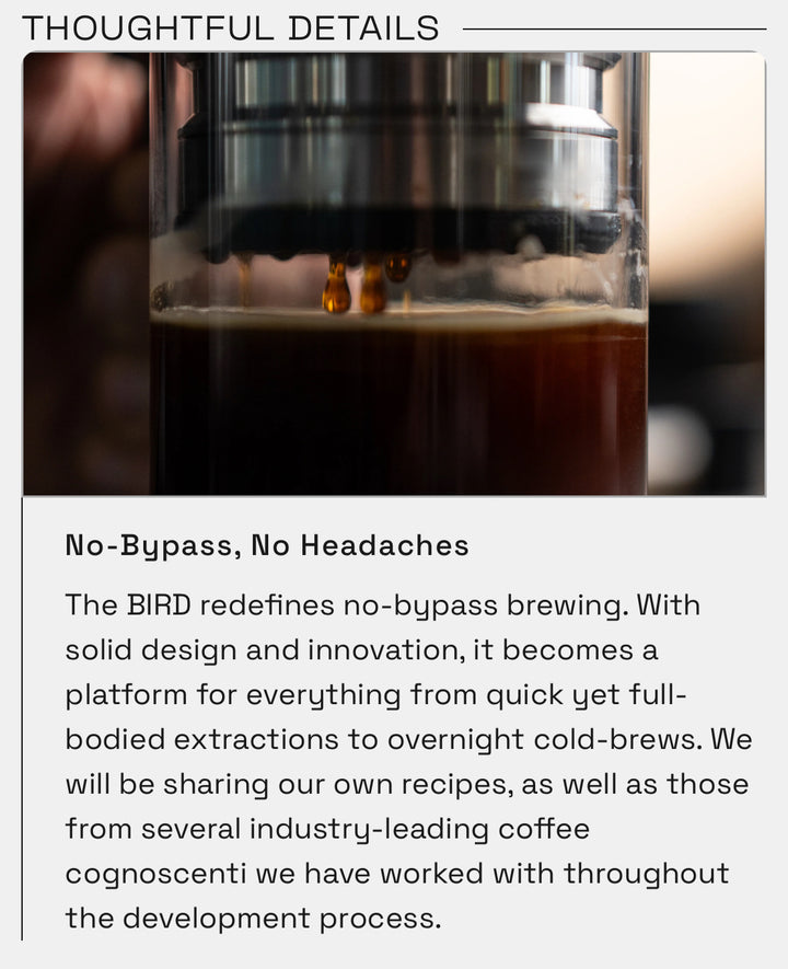 Weber Workshops BIRD Cafettiera Sottovuoto senza Bypass – Coffee Coaching Club 10
