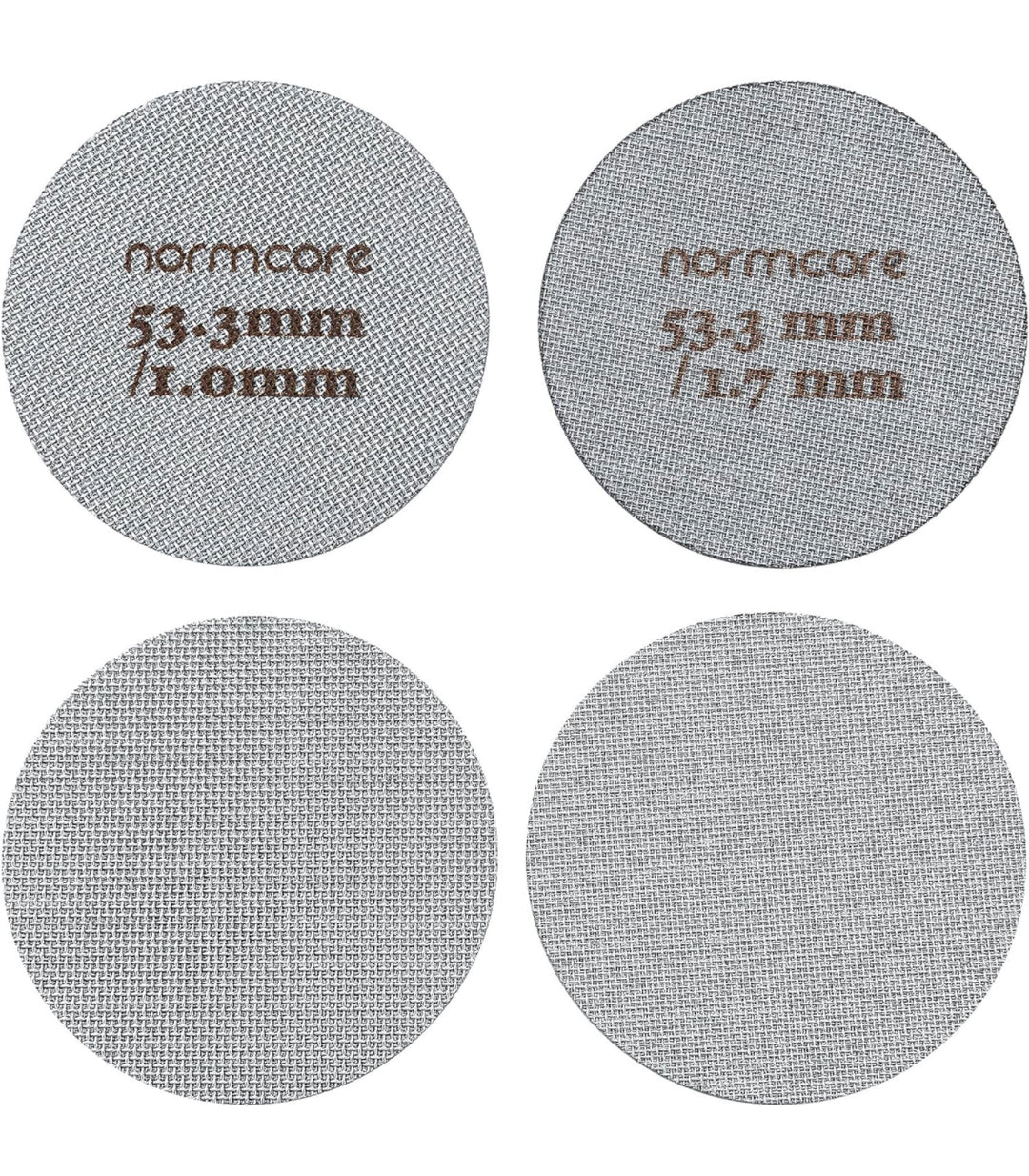 Normcore Puck Screen 53.3 mm in 1,7 und 1,0 mm – Coffee Coaching Club 2