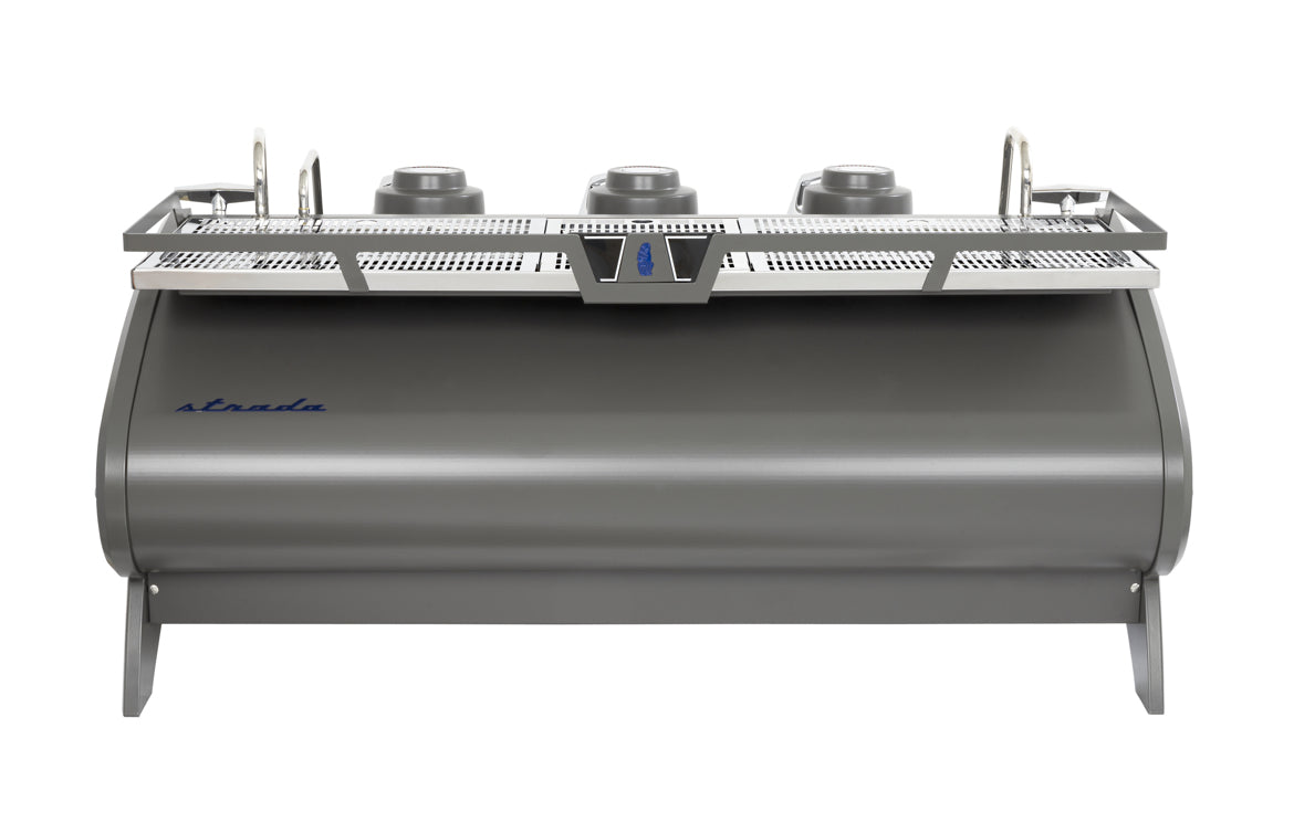 La Marzocco Strada X a 3 gruppi – vista dettagliata del gruppo – Coffee Coaching Club 2