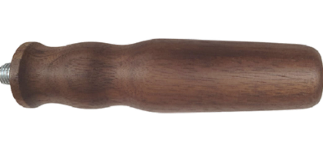 La Marzocco style portafilter handle made of walnut wood M12 - Coffee Coaching Club