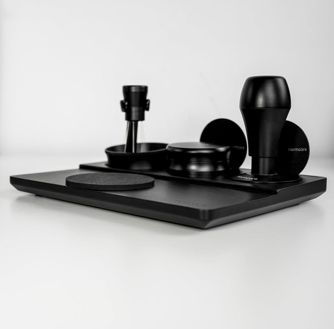 Normcore Wood Tamping Mat detail view – Coffee Coaching Club 6