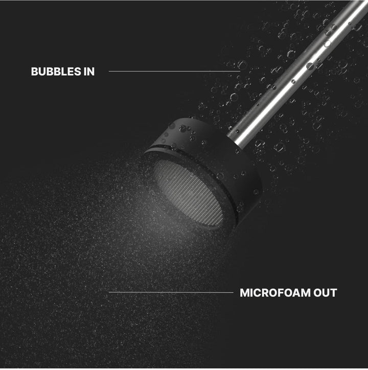Subminimal Nanofoamer Lithium - Schiuma da barista con un tocco di pulsante - Coffee Coaching Club