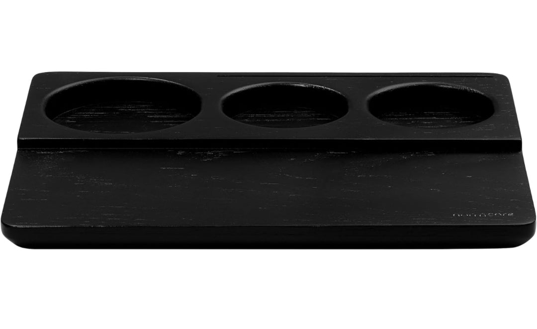 Normcore Wood Tamping Mat on the countertop – Coffee Coaching Club 5