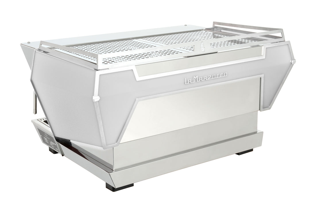 La Marzocco KB90 AV 2-gruppig – Seitenansicht – Coffee Coaching Club 3