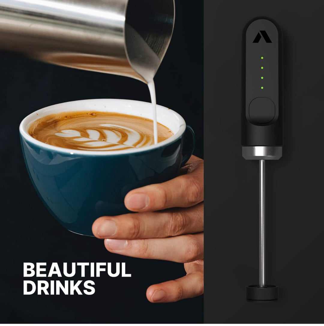 Subminimal Nanofoamer Lithium - Schiuma da barista con un tocco di pulsante - Coffee Coaching Club