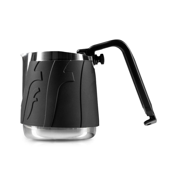 Flair Milchkanne mit Thermometer-Slot im Griff – Coffee Coaching Club 4
