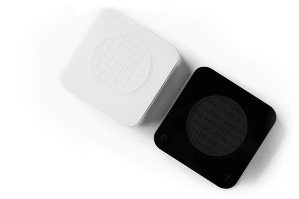 Acaia Pearl S hitzebeständige Auflage auf der Waage – Coffee Coaching Club 3