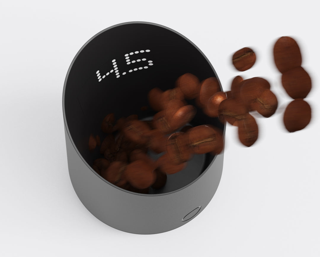 Subminimal Subscale dosing cup with built-in scale - Coffee Coaching Club