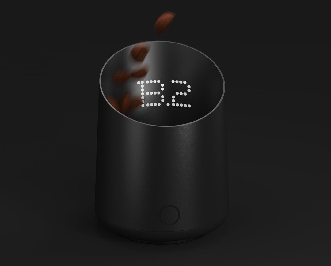 Subminimal Subscale dosing cup with built-in scale - Coffee Coaching Club