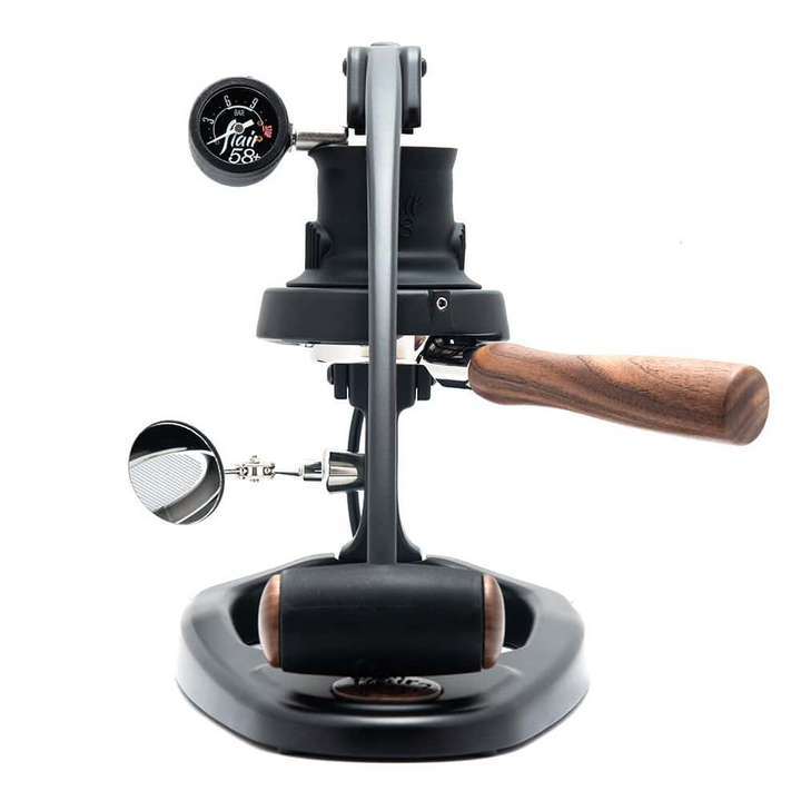Flair 58+2 avec porte-filtre sans fond 58 mm – Coffee Coaching Club 2