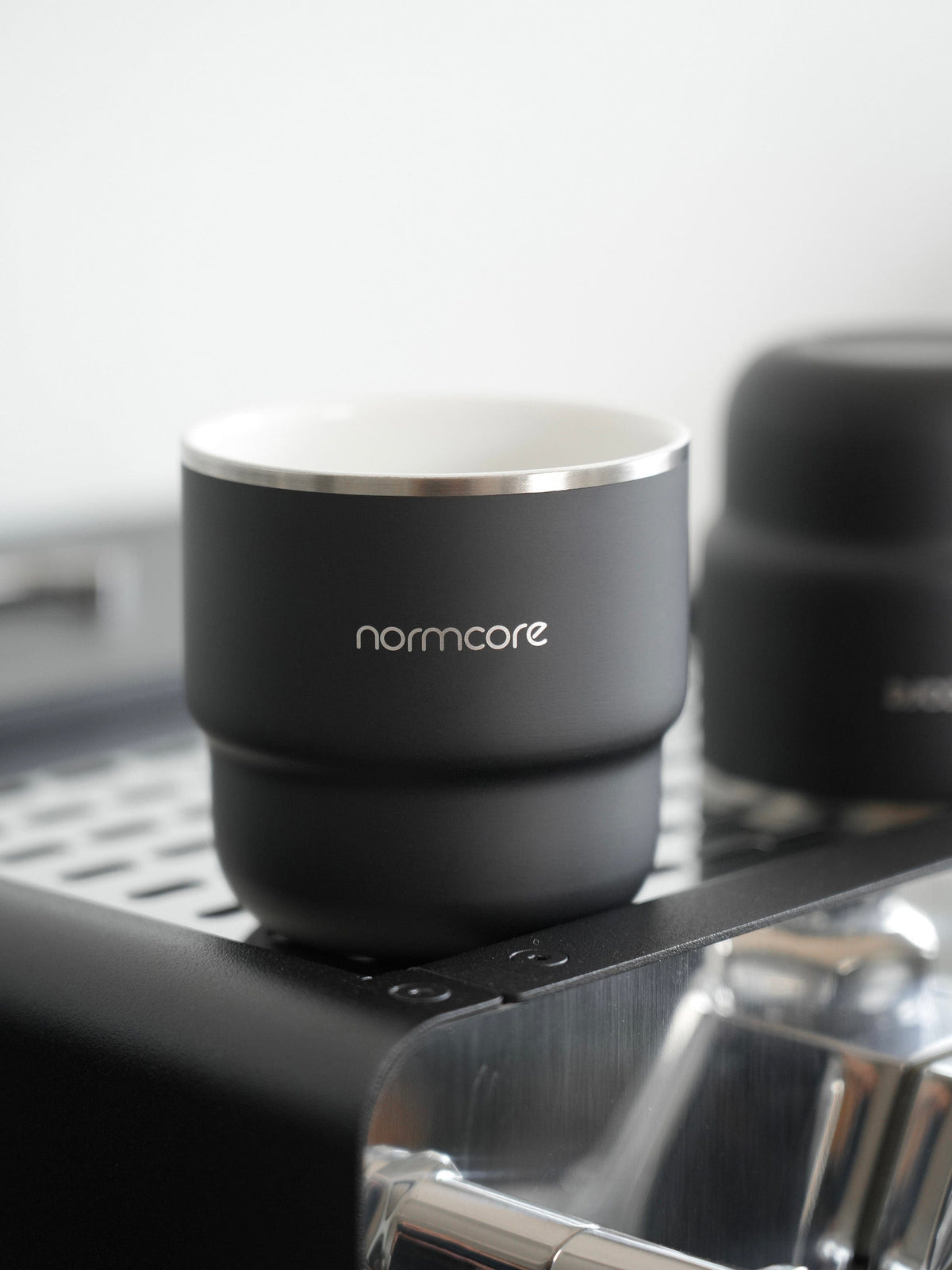 Normcore Espresso-Tassen 2er-Set Edelstahl – Coffee Coaching Club 1