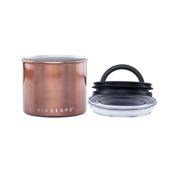 Airscape 250g Edelstahl luftdichter Aufbewahrungsbehälter - Viele Farben - Coffee Coaching Club