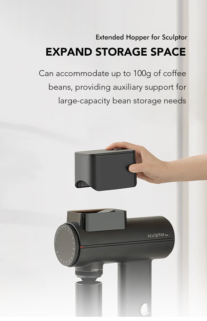 Timemore Scupltors Series hopper capacity extension - Coffee Coaching Club