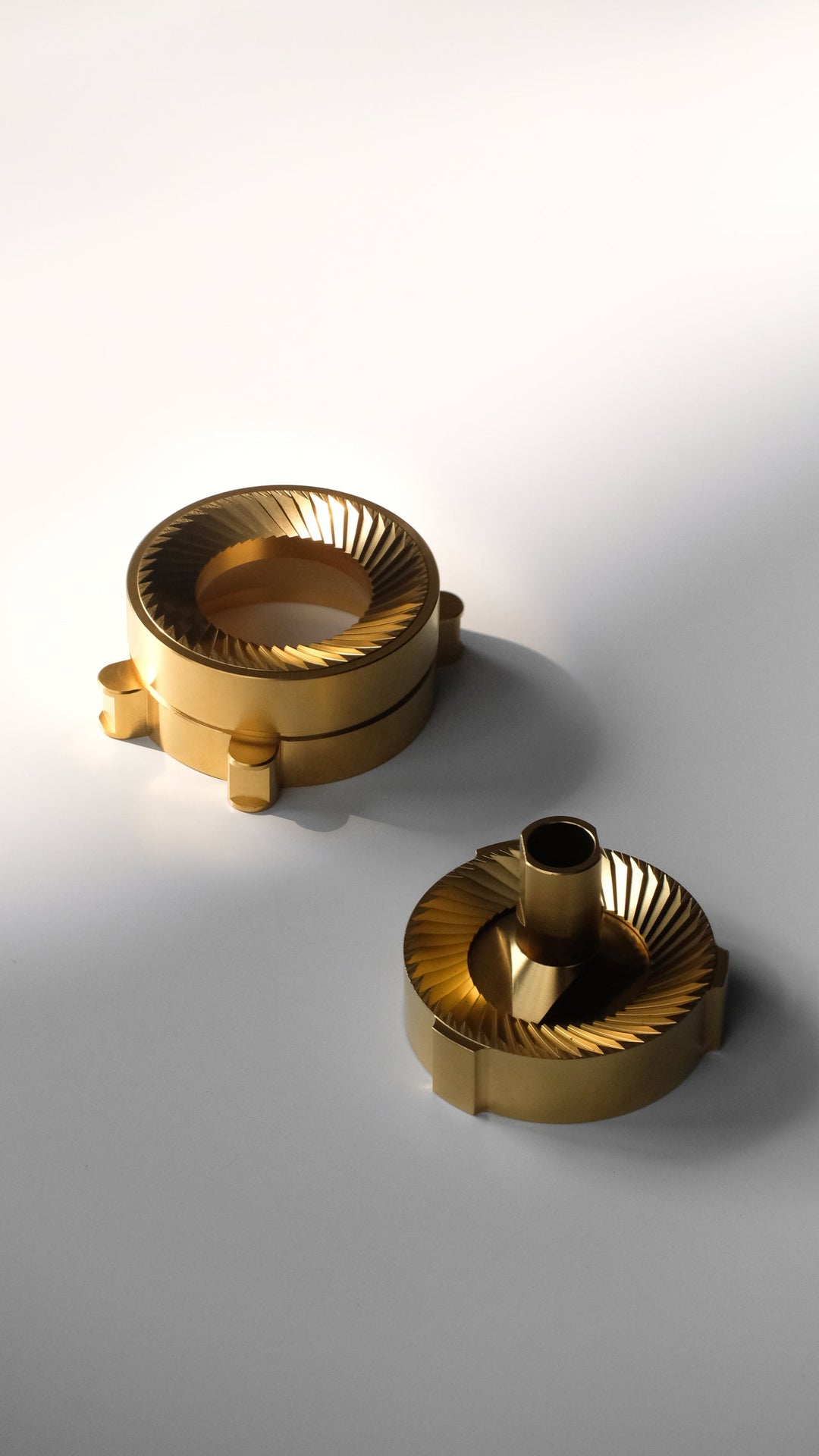 Varia VS6 Gold Titanium Mahlscheiben Detailansicht – Coffee Coaching Club 2