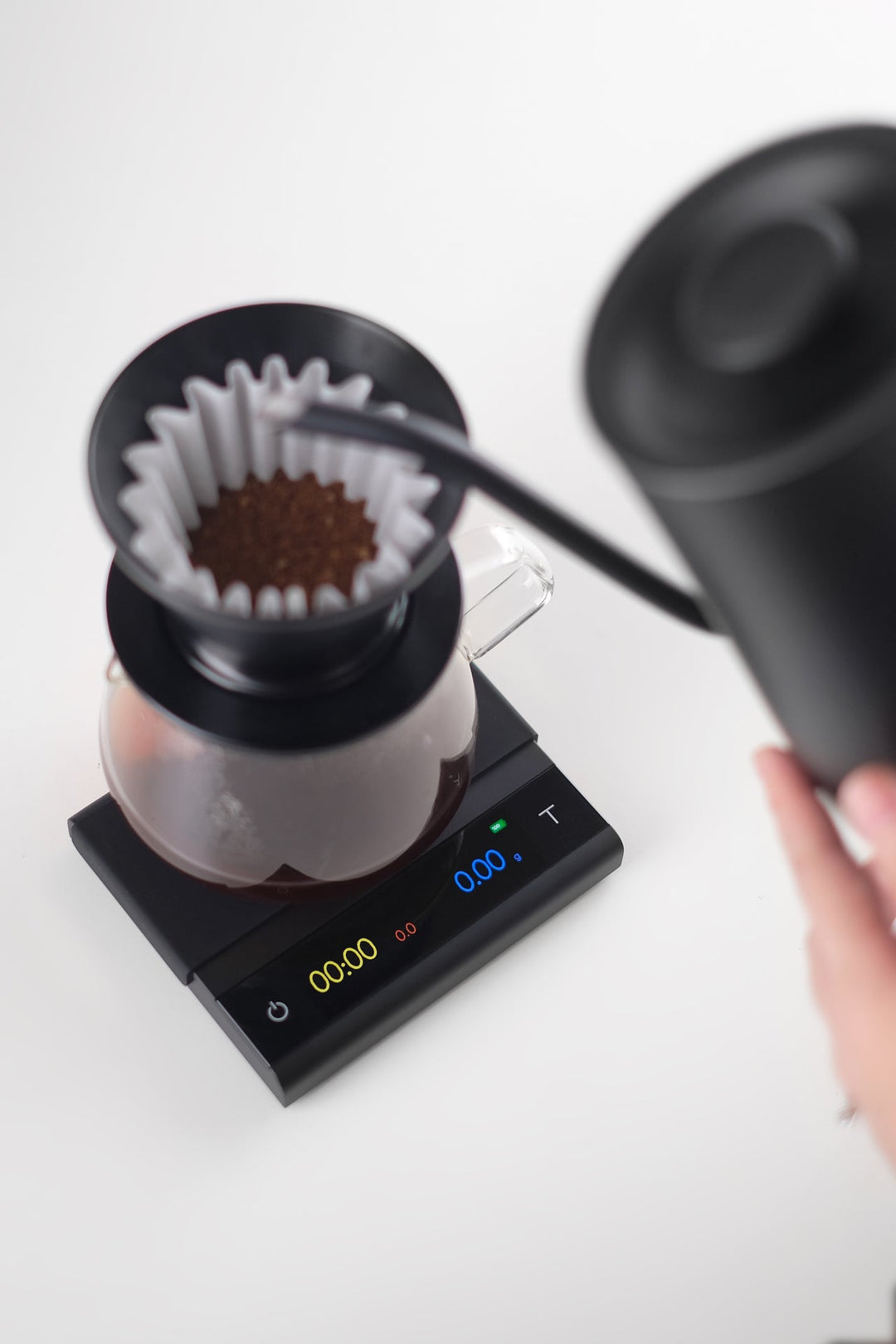Varia AKU PRO coffee scale side view – Coffee Coaching Club 6