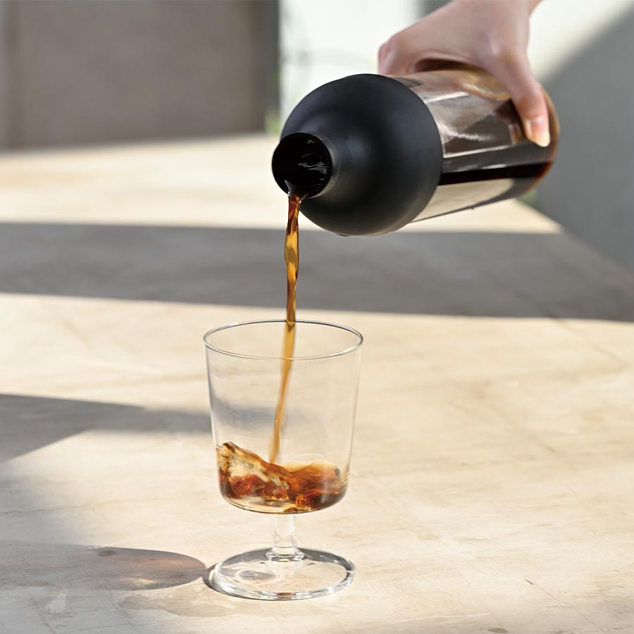 HARIO Cold Brew Coffee Filter-in Bottle Schwarz - Coffee Coaching Club